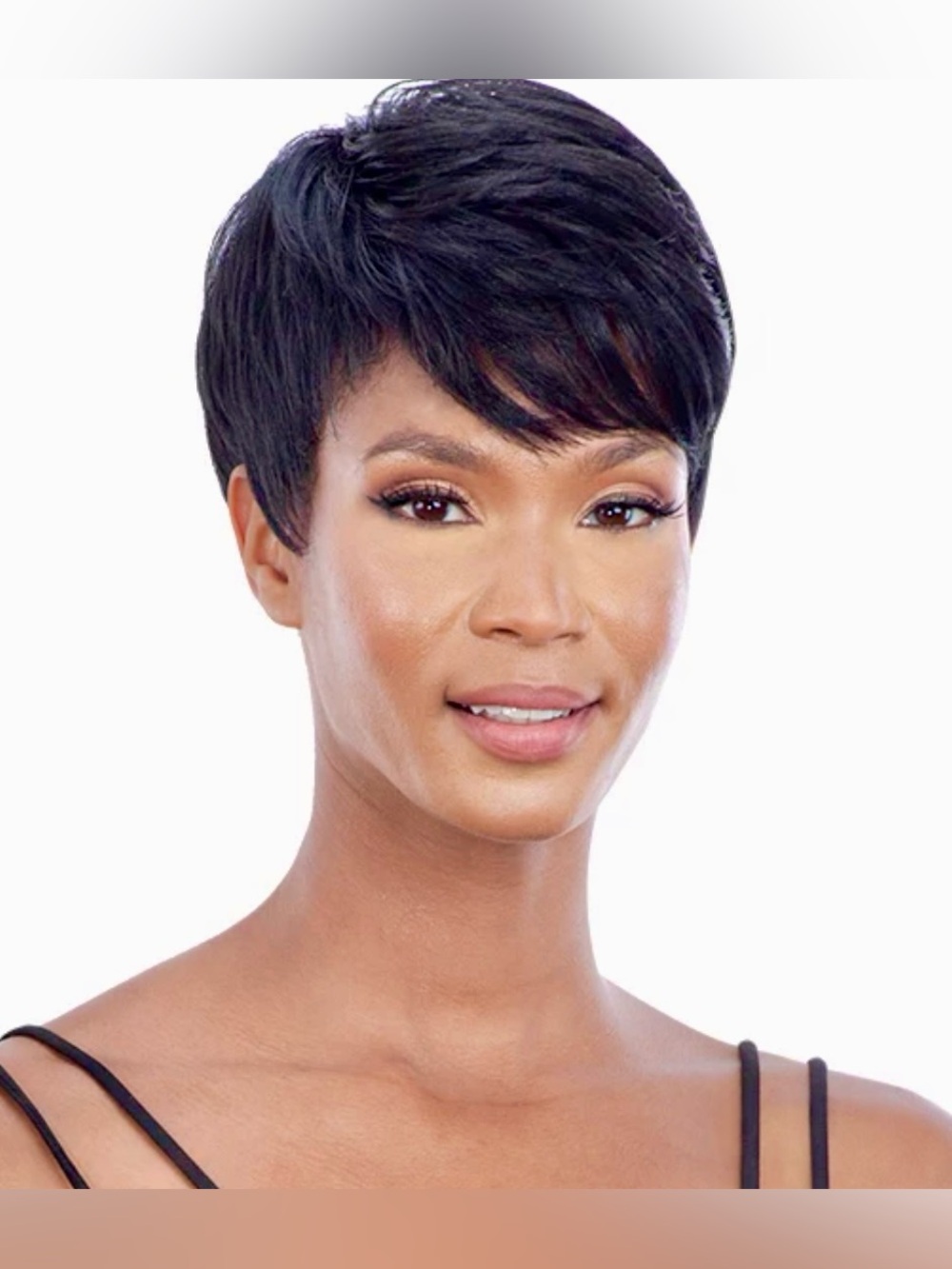 NWT - Mayde Beauty - “Ella” Short Pixie Wig in Brown - Color 4